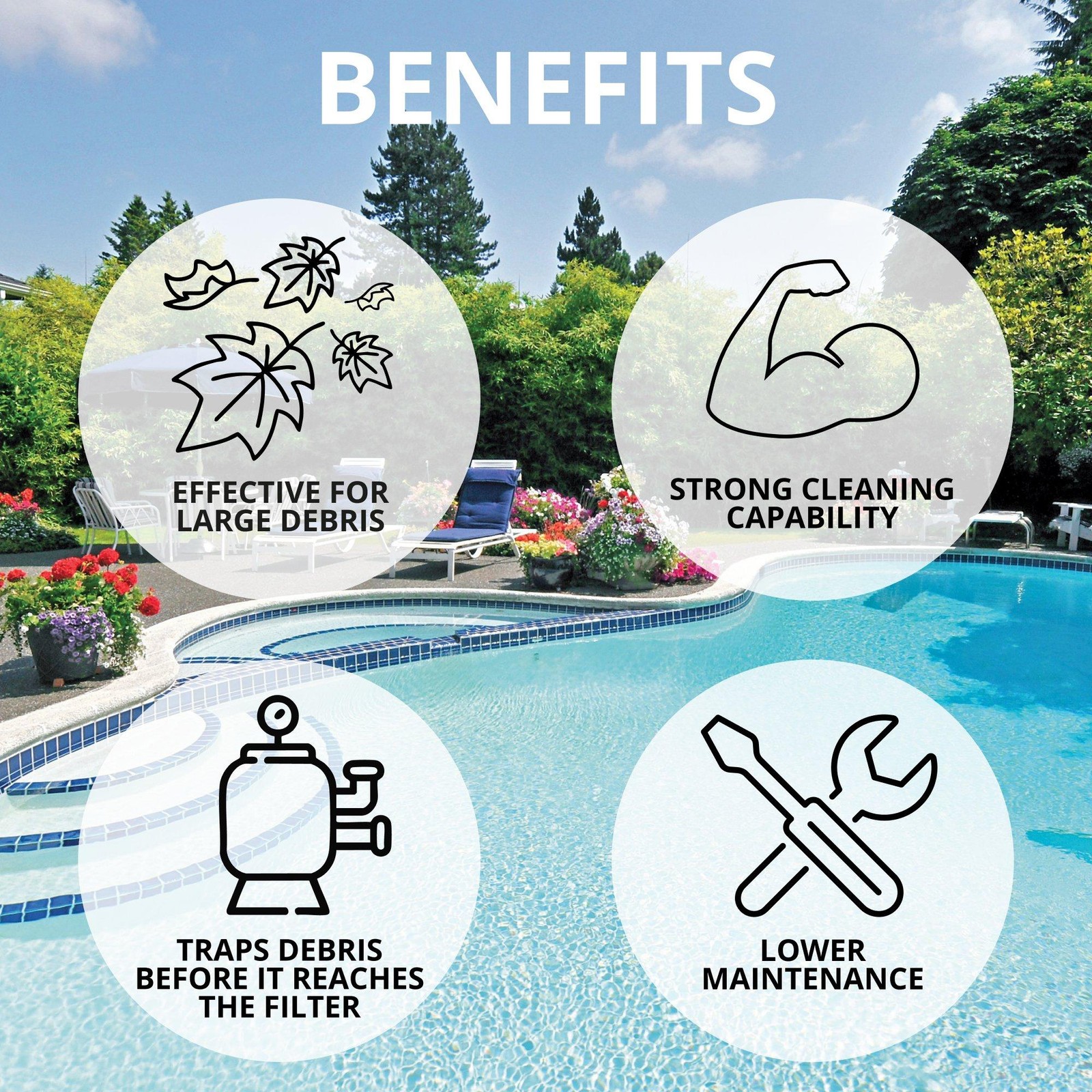 Polaris 280 BlackMax Pressure Side Pool Cleaner