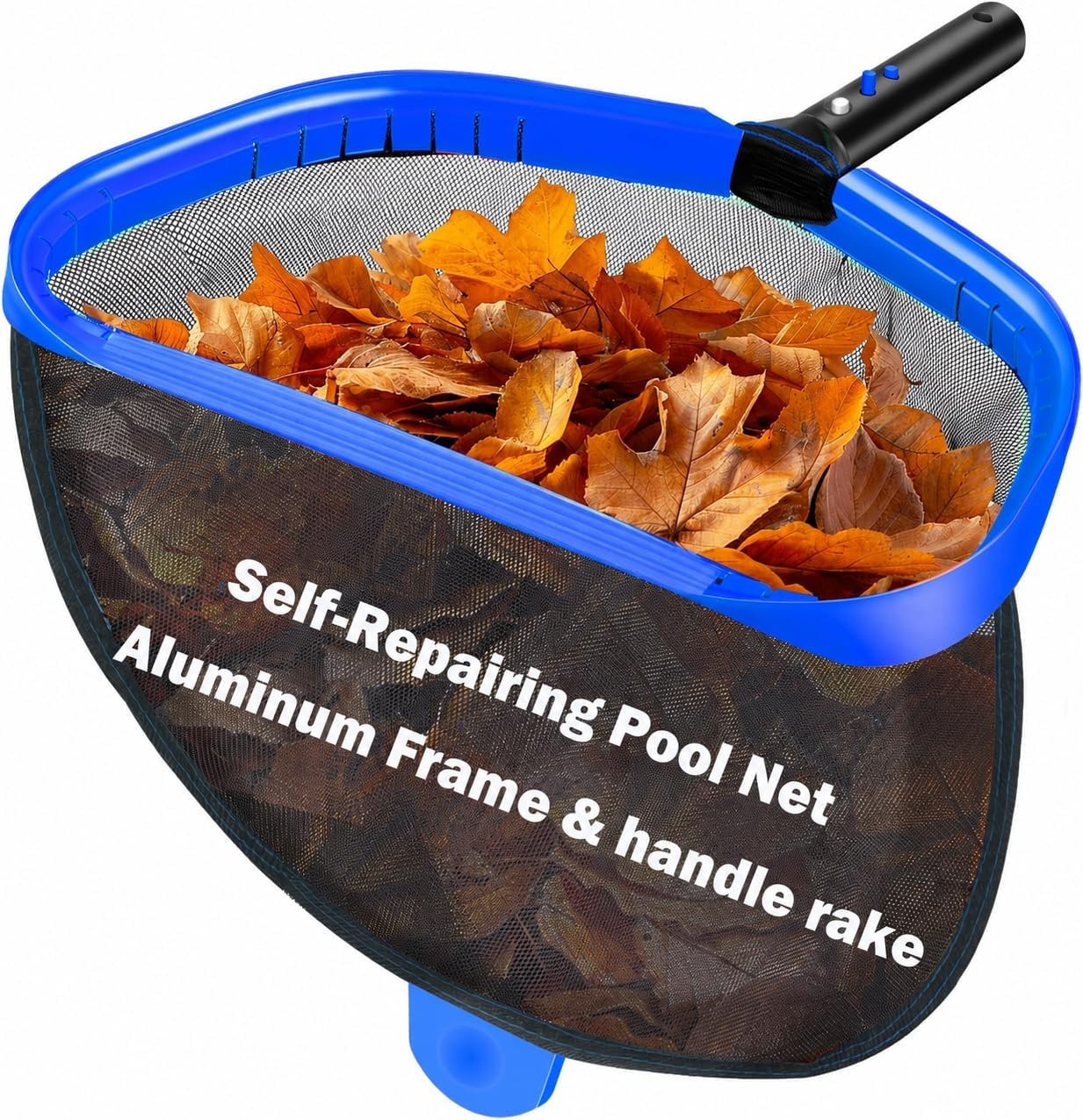 17.5&Prime; Pool Skimmer Net, Pool Net Skimmer for Cleaning, Large Deep Replacement…
