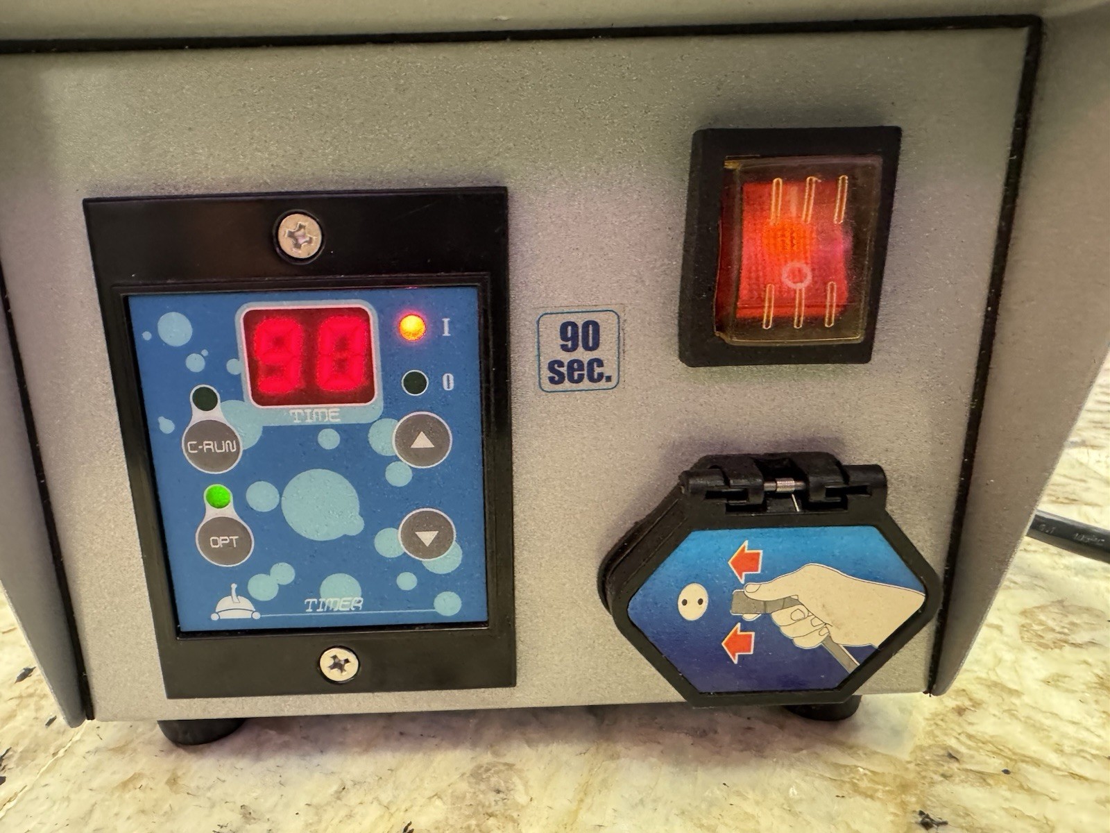 Pool Power Supply Aquagroup 7 Hrs 3 PRONG SPSD12036 120V-60hz / 230w / 2.5a