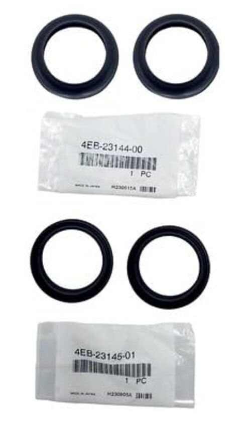Yamaha R6 (2005) & (2016) All Models Fork Seal Kit – Black, 2 Pack – Original