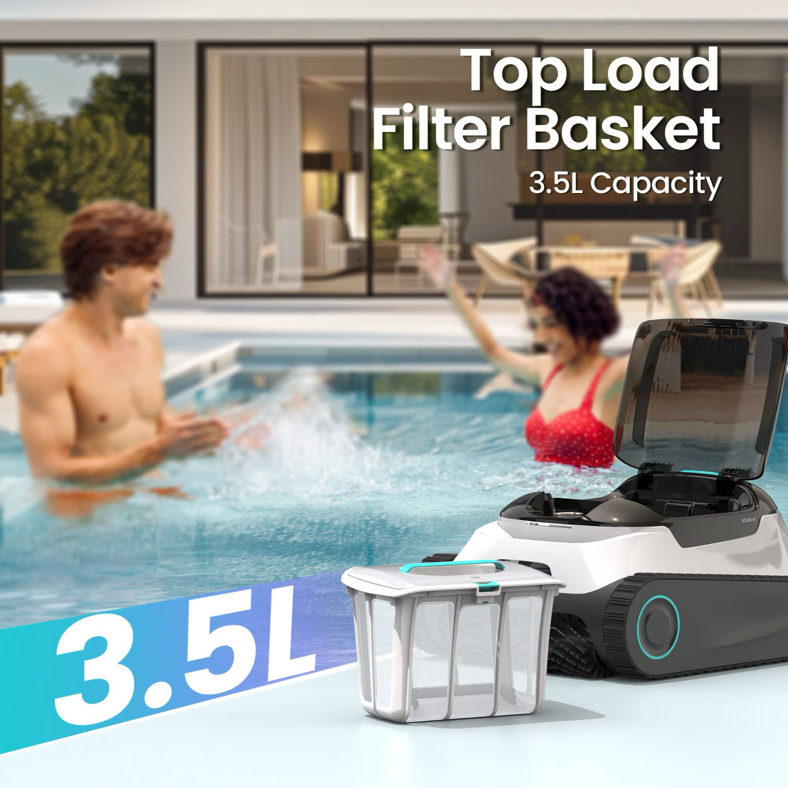 Aiper Scuba N1 Cordless Pool Vacuum with Bonus Filters & Baskets FREE SHIPPING