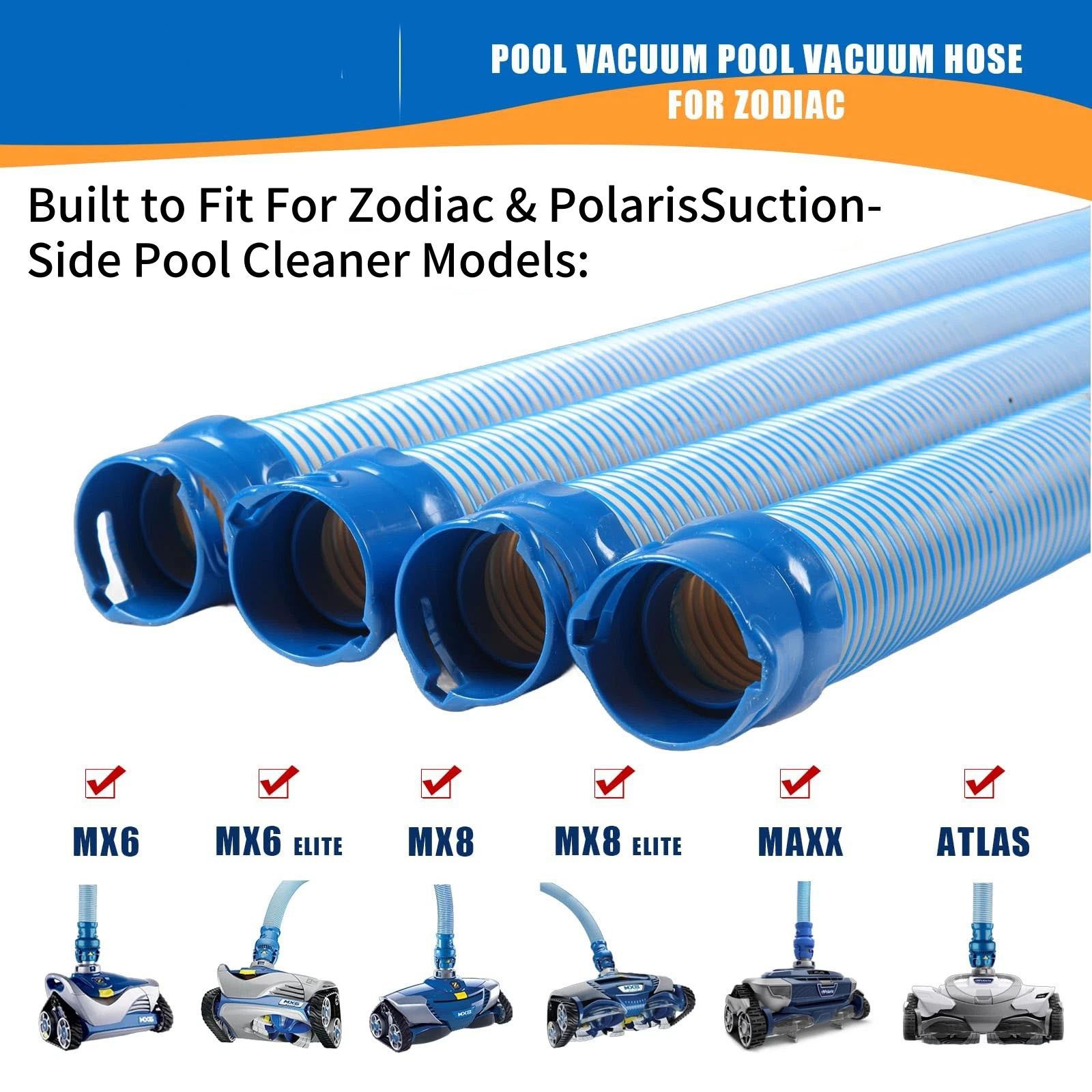 5* For Mx6 Mx8 Pool Cleaner Lock Hose Replacement Kit Pool Cleaner Hose