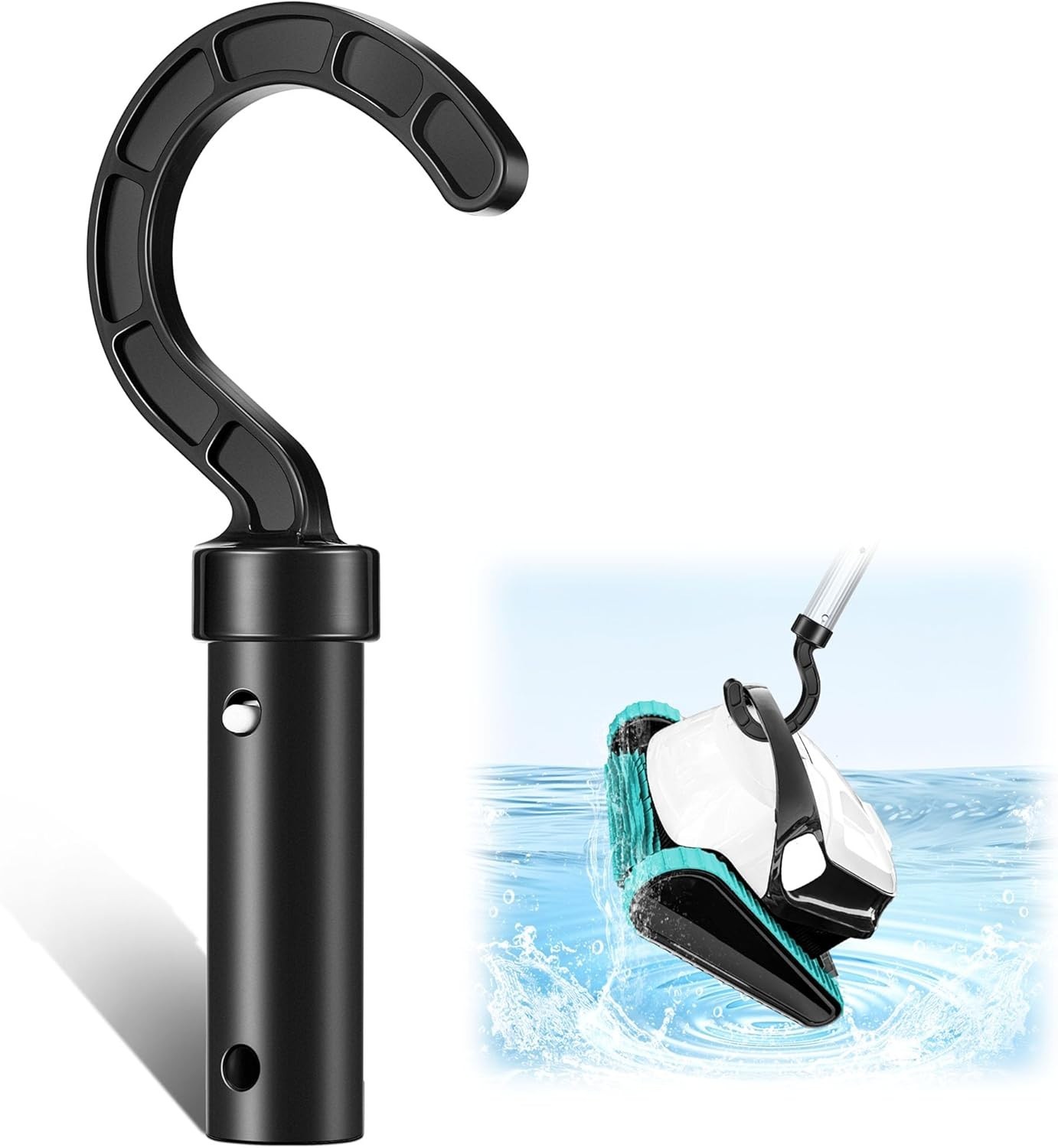 Universal Pool Hook for Robotic Cleaners – Effortless Retrieval Tool