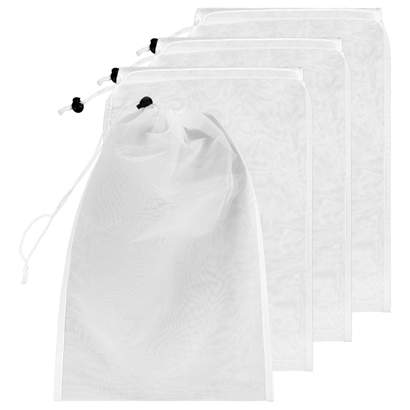 4pcs Pool Vacuum Bag 12.5X 9in Aquarium Mesh Bag Extra Fine Aquarium Filter M…