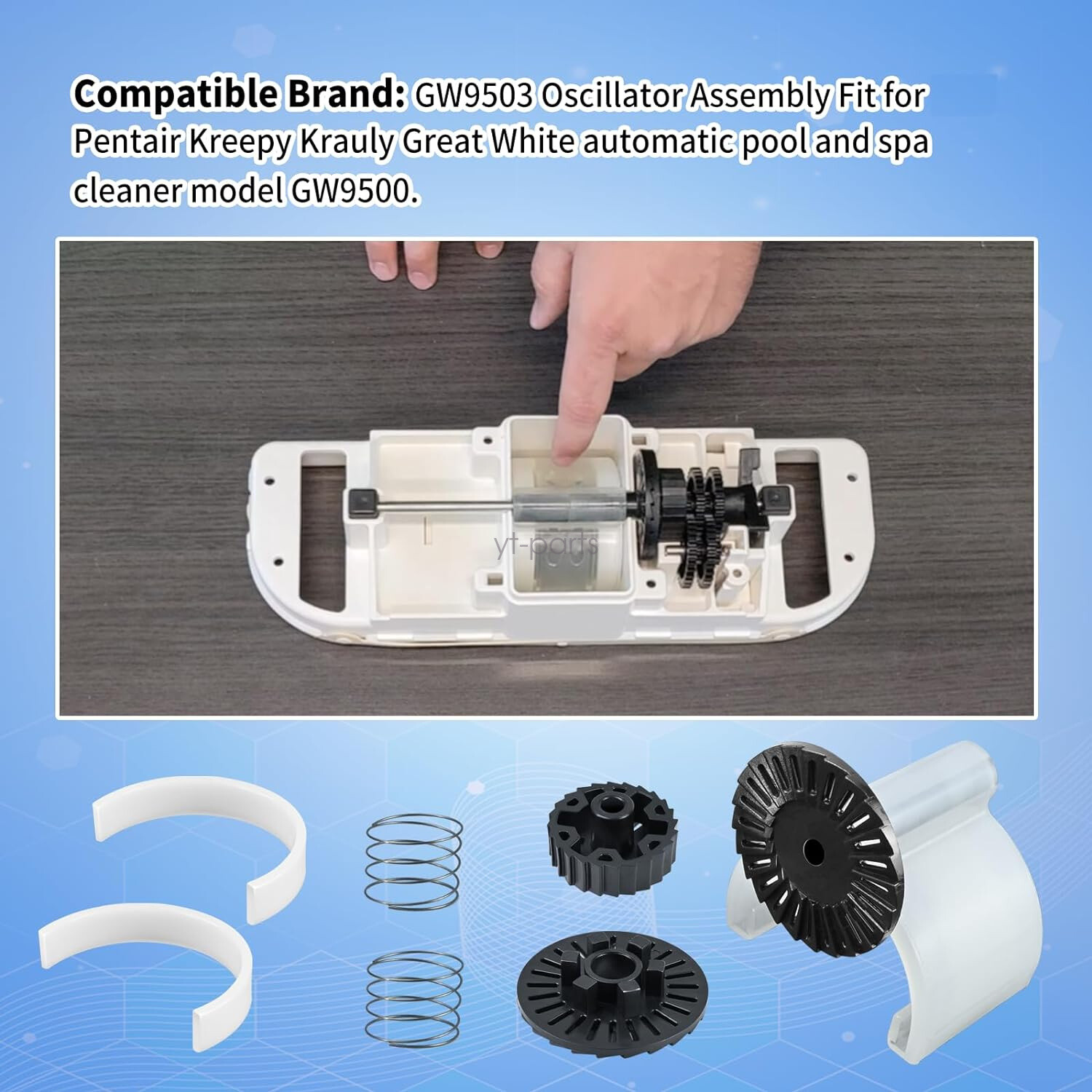 GW9503 Oscillator Assembly Replacement Kit For Pentair Kreepy Krauly Great
