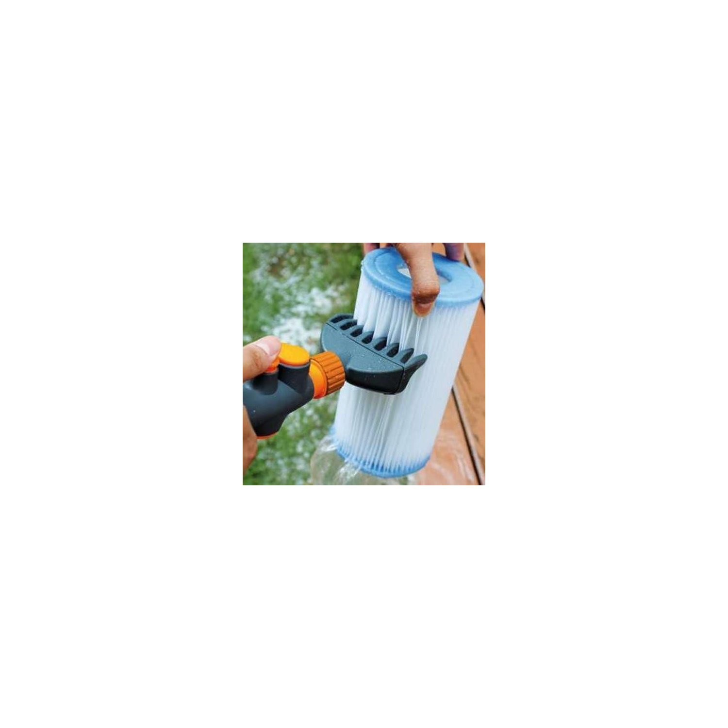 Effortless Pool & Spa Filter Cleaner for Fast Dirt Removal & Maintenance