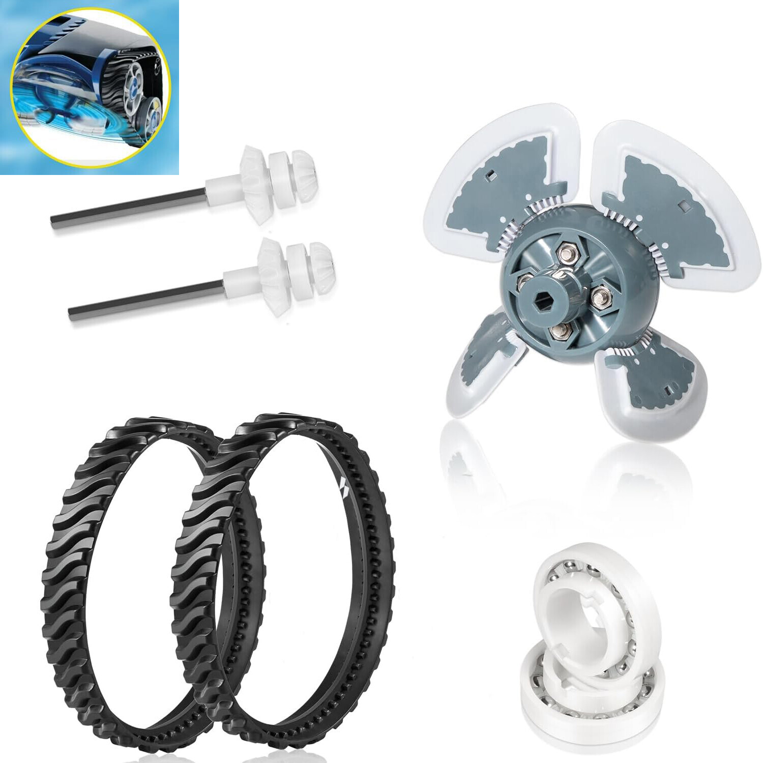 MX8 / MX6 Pool Cleaner Tune Up Kit Replacement Parts for Zodiac Baracuda R052490