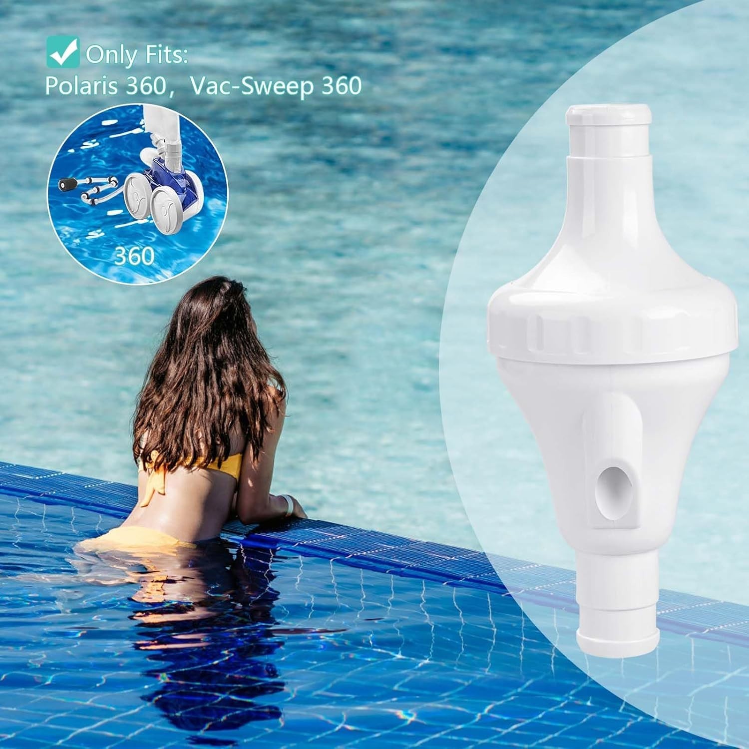 Polaris 360 Pool Cleaner Backup Valve Kit