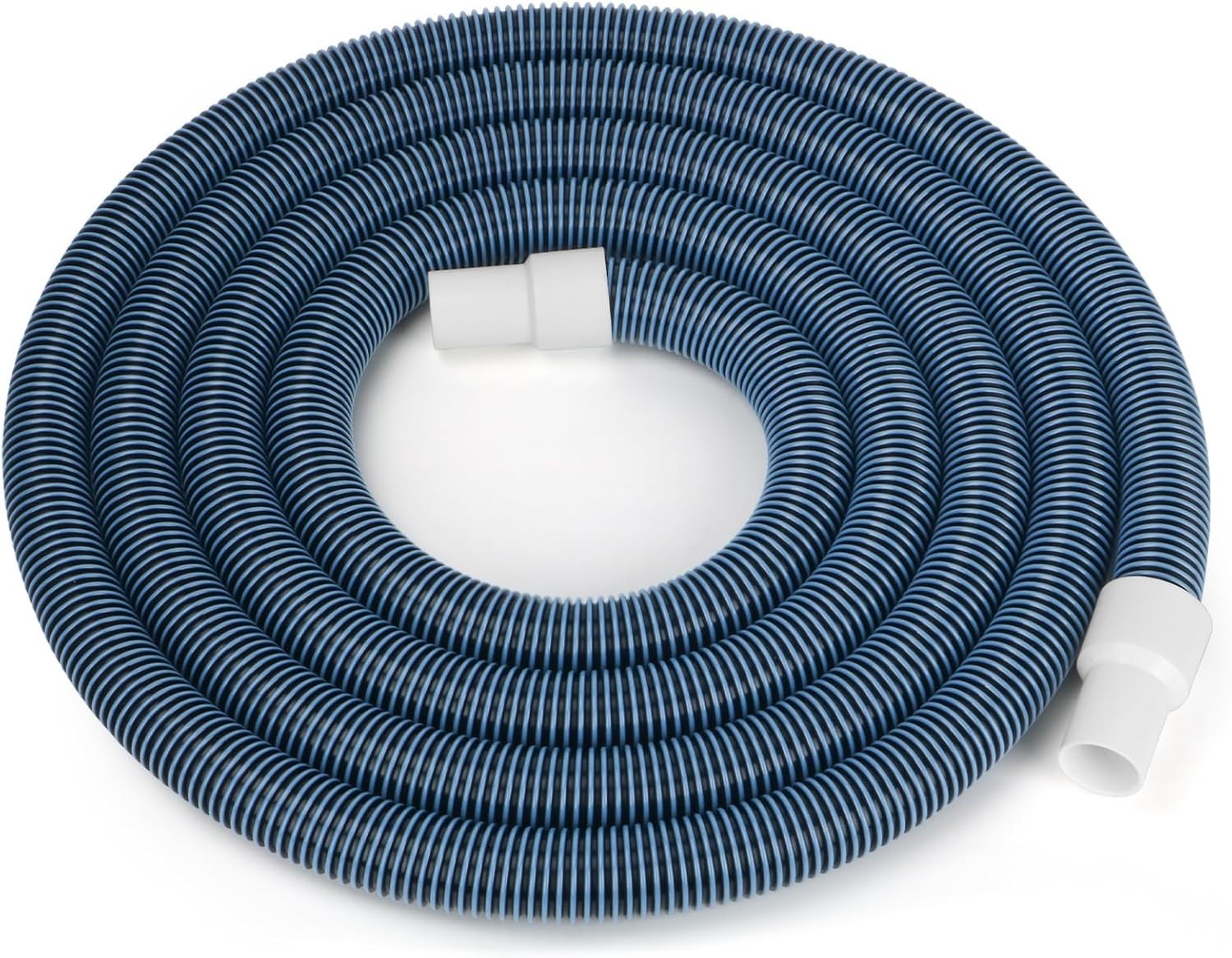Heavy Duty 1.5 » x 18ft Pool Vacuum Hose with Swivel Cuff for Efficient Cleaning