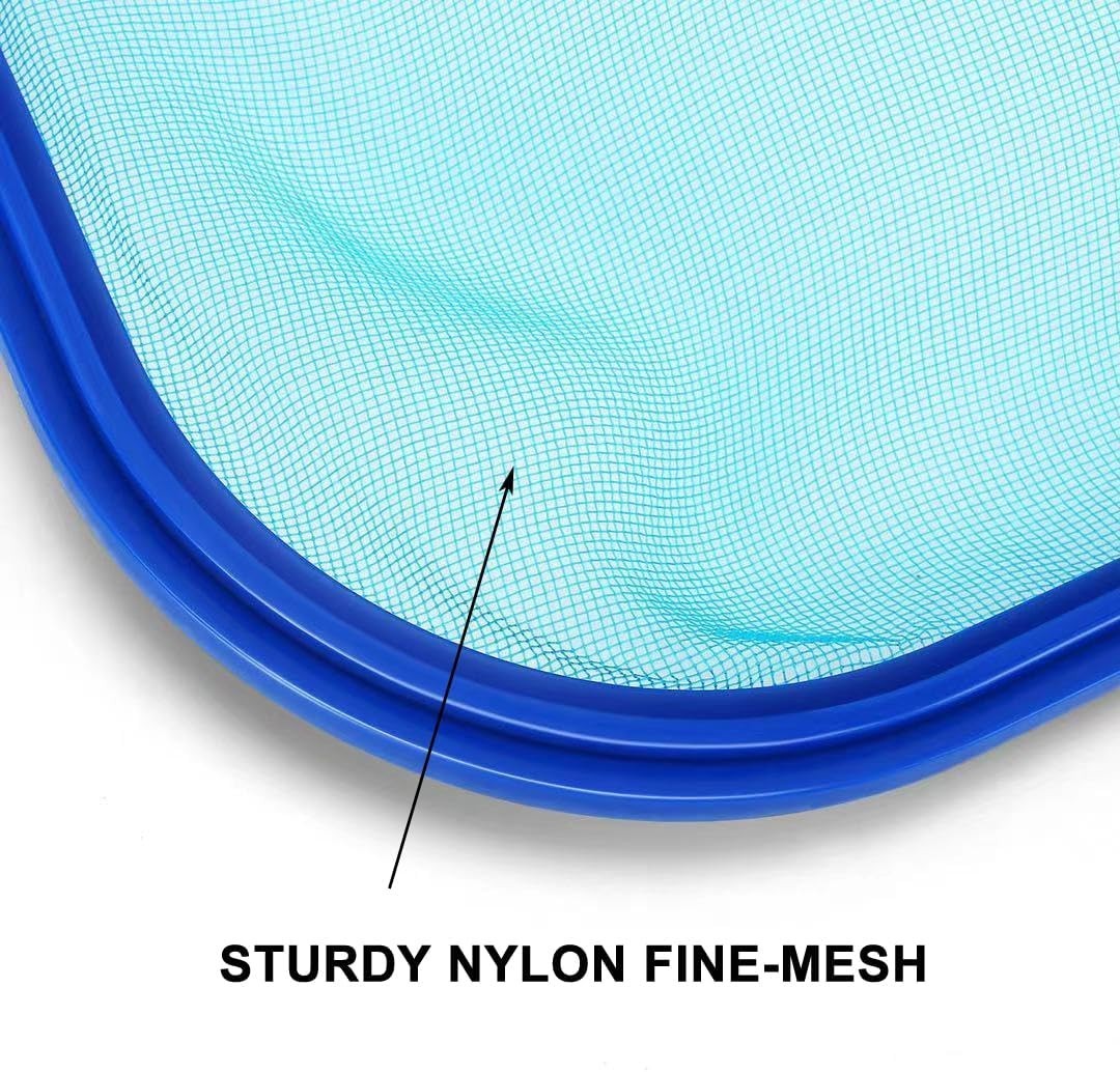 Adjustable Telescopic Pool Skimmer Net – Fine Mesh for Easy Surface Cleaning