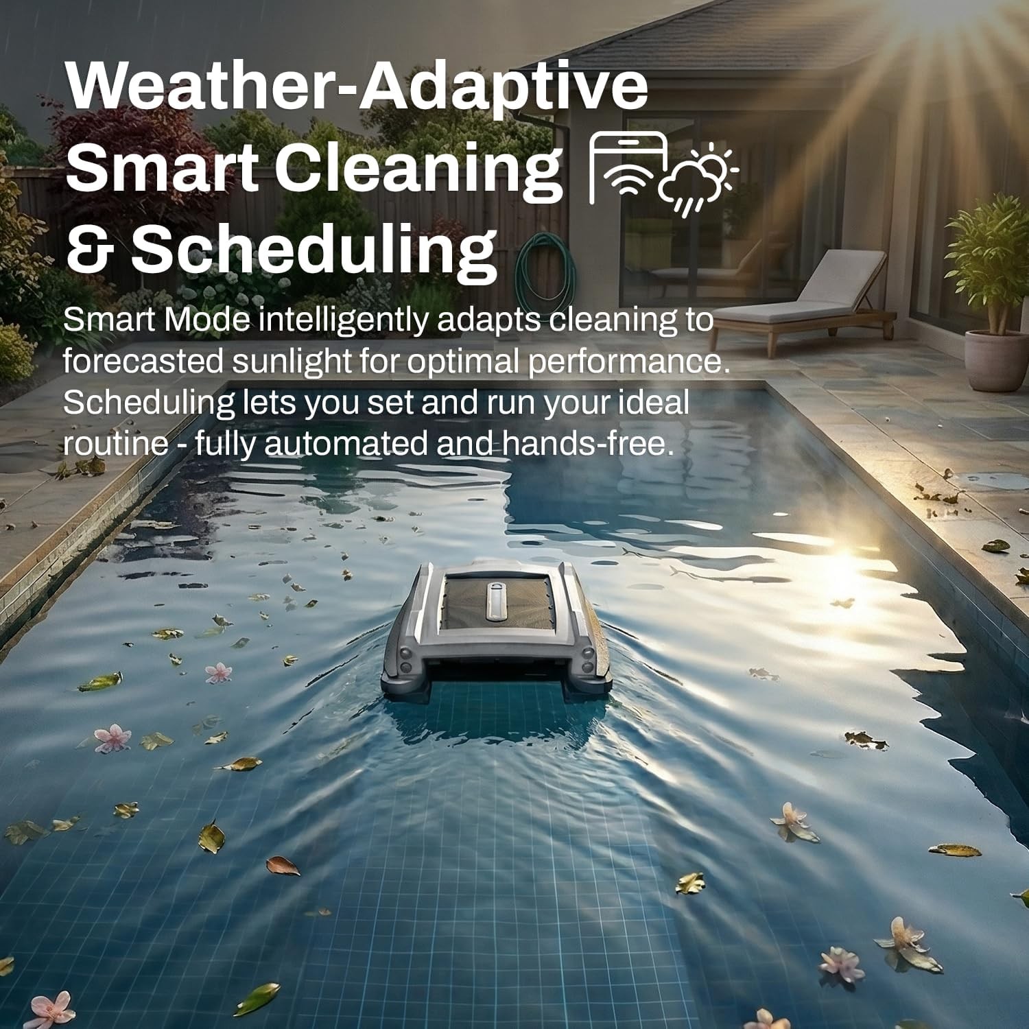 Betta Neo Solar Pool Skimmer App Controlled Robotic