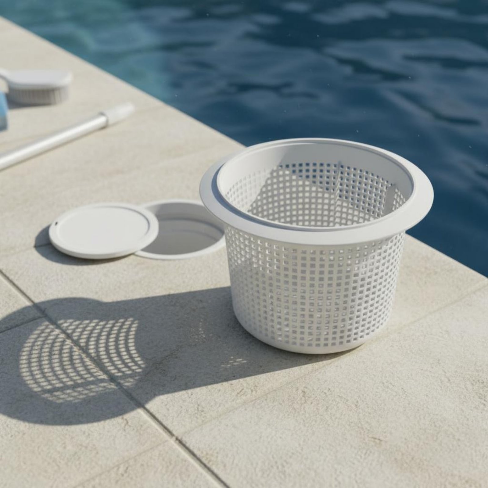 5 Pieces Wall Mounted Pool Strainer Strainer Easy to Install