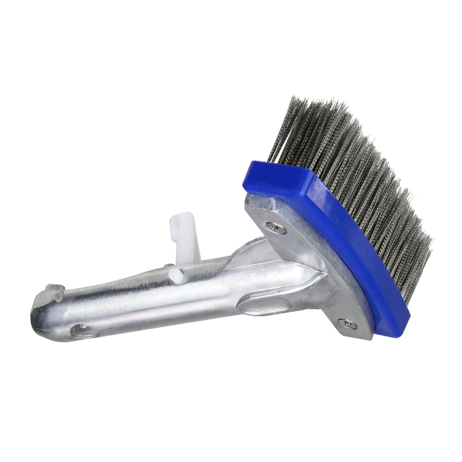 Northlight 5.5&Prime; Stainless Steel Algae Pool Brush Aluminum Handle Connector