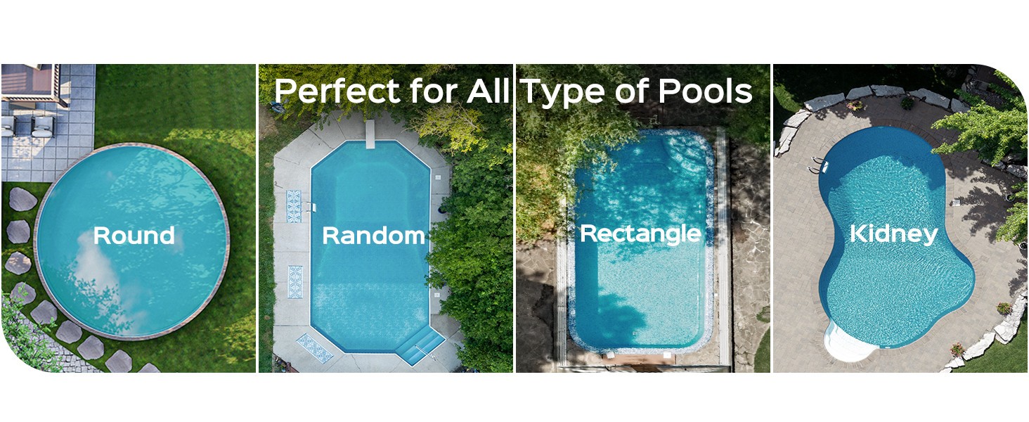 WYBOT C1 Pool Cleaner Wall Climb Cordless Robotic Pool Robot In-Ground Pools NEW