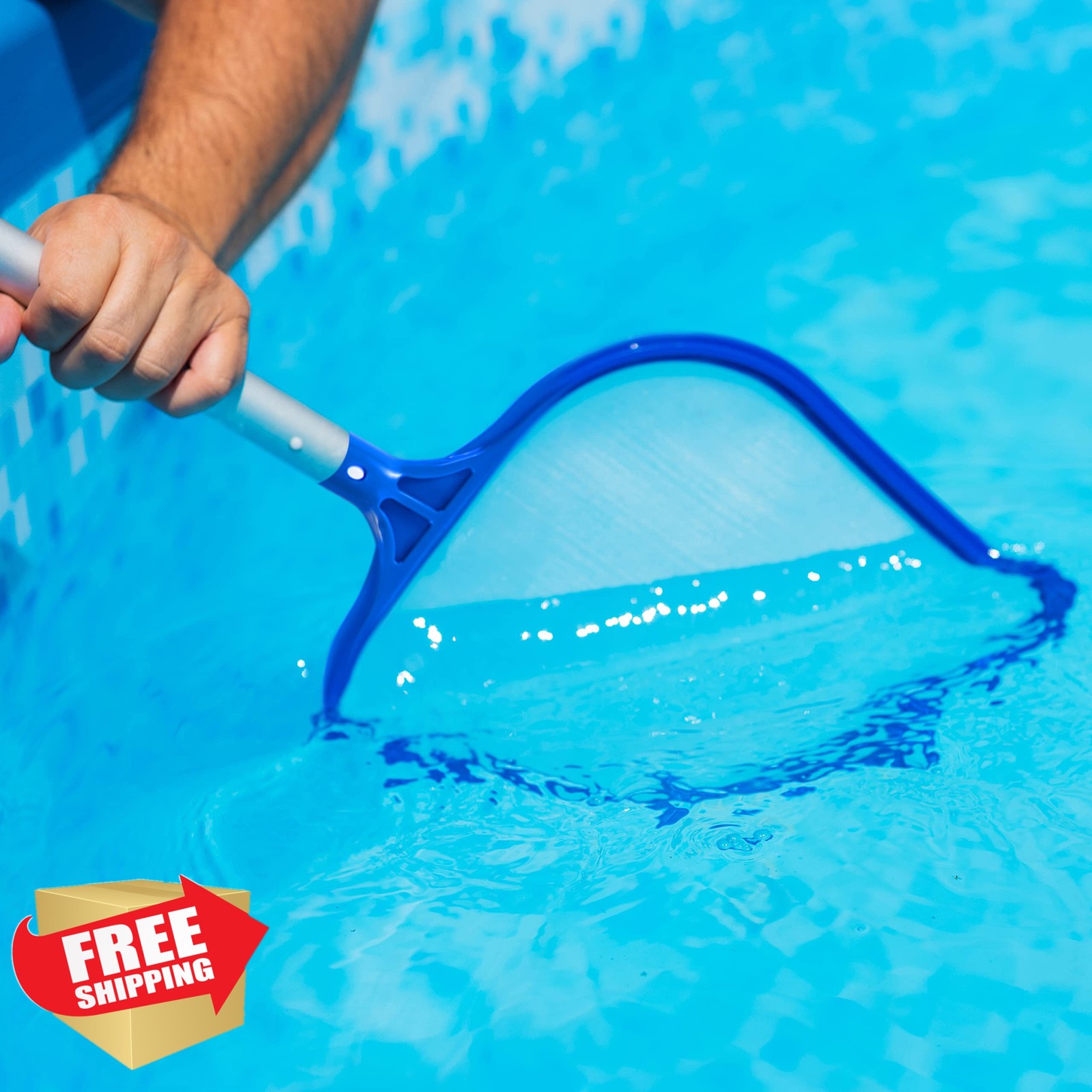 Loiyadn Pool Skimmer Light Blue