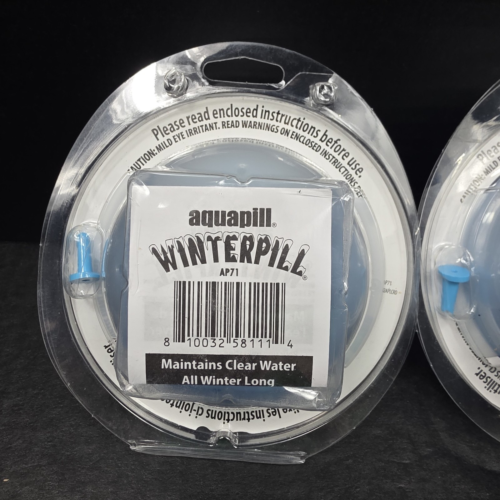 AquaPill WinterPill 2-Pack, All-In-One Pool Winterizer Ball, AP71, 30K Gal, New!