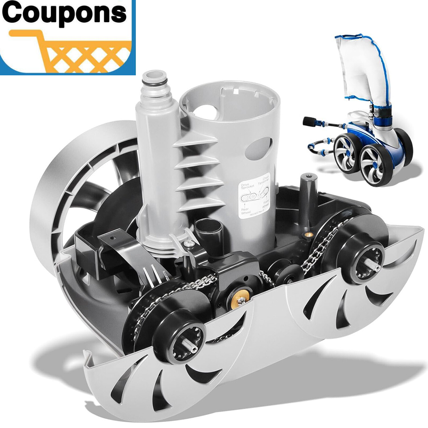 For Zodiac R0543200 Polaris Pool Cleaner Rebuild Tune-Up Kit Polaris 3900