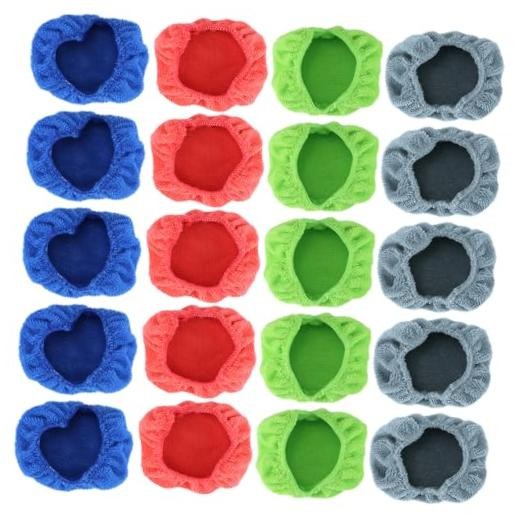 20 Pack Car Care Microfiber Cloths, Windshield Cleaner Microfiber Pads