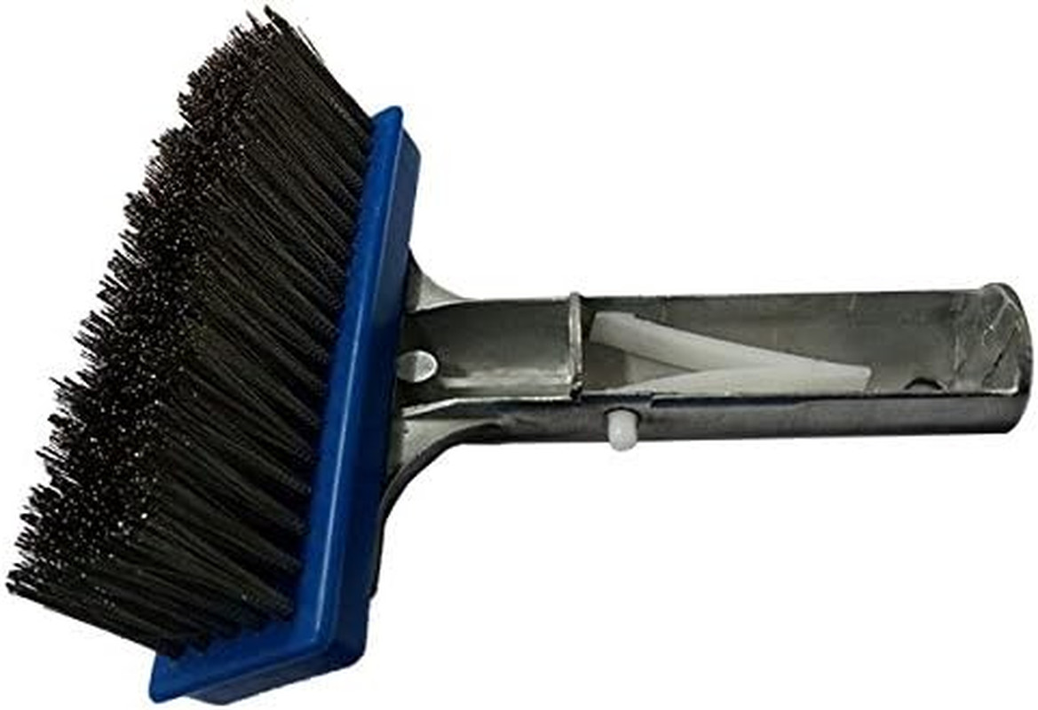 Heavy Duty 5&Prime; Pool Brush, Durable Stainless Steel Bristles, Aluminium Handle, Ta