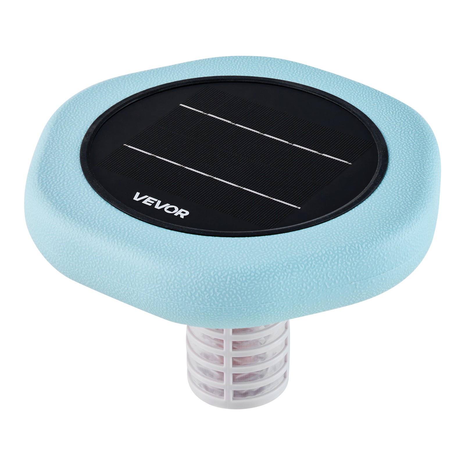 VEVOR Solar Pool Ionizer Hexagon Copper Pool Ionizer Up to 45000 Gal Green