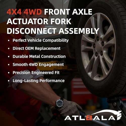4WD Front Axle Disconnect Actuator Fork Compatible with Ram 2500 3500