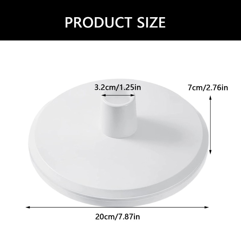 Pool Skimmer VAC Plate Skimmer Vacuum Hose Adapter Plate for Effective Cleaning