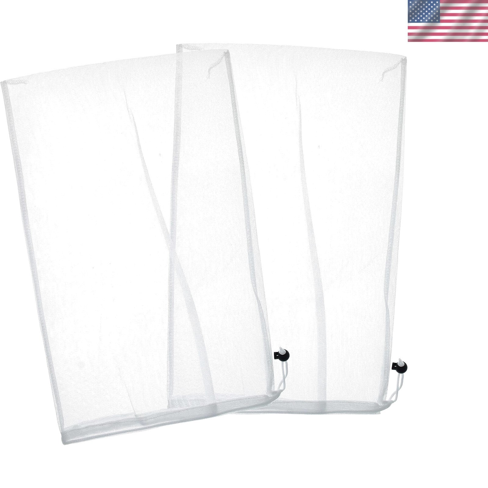 Durable Nylon Leaf Vacuum Filter Bags – 12&Prime; x 20&Prime; for Optimal Pool Cleaning