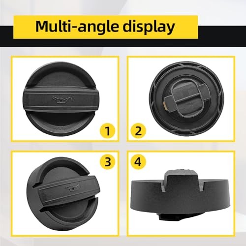 Oil Filler Cap Replacement – Fits BMW 128i, 135i, 320i, 328i, 335i, 528i,