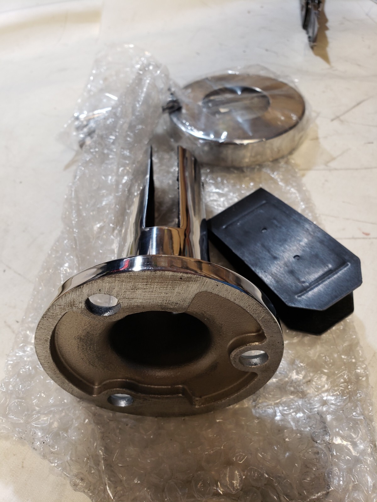 Stainless Steel 2205 Grade Round Frameless Swimming Pool Windscreen Glass Clamp