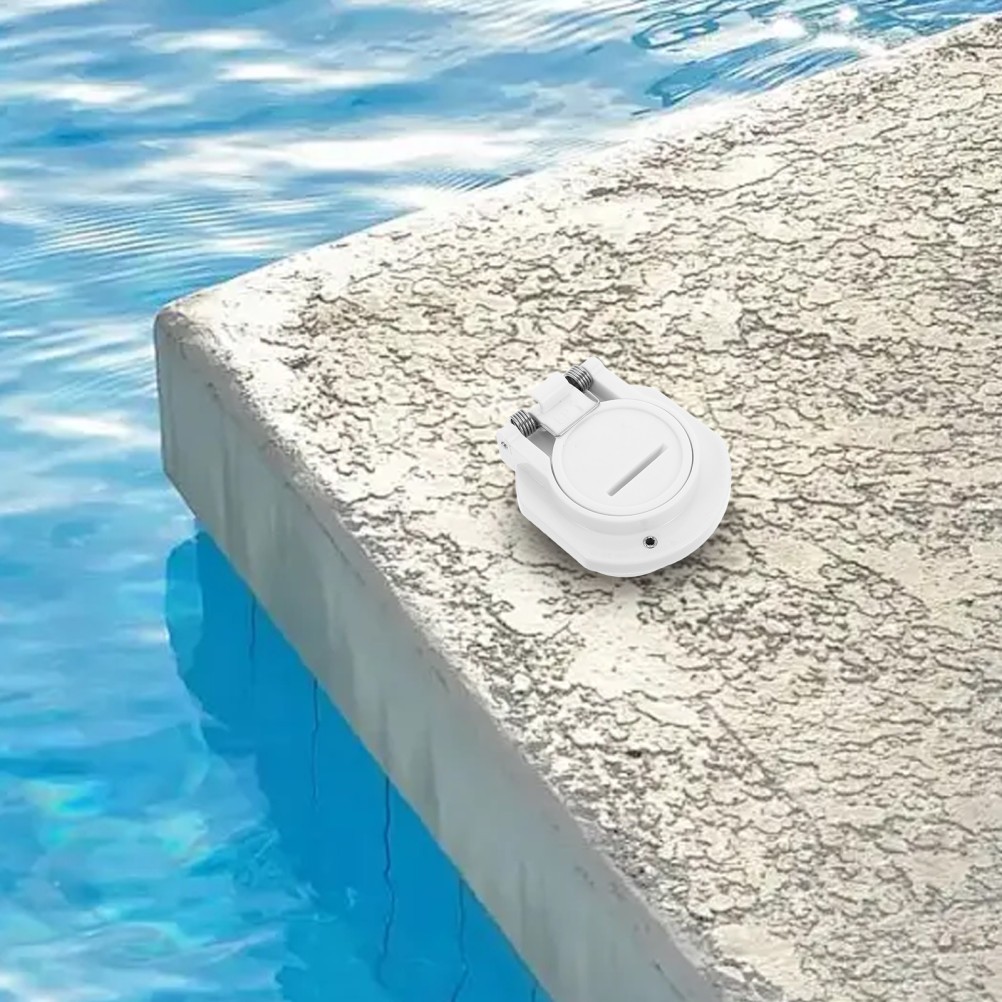 Rotation Pool Vacuum Safety Lock Replacement White Plastic 7.50X6.50X4.00 cm