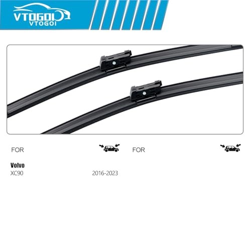 OEM Windshield Wiper Blades Replacement for Volvo XC90 2016 2017 2018 2019