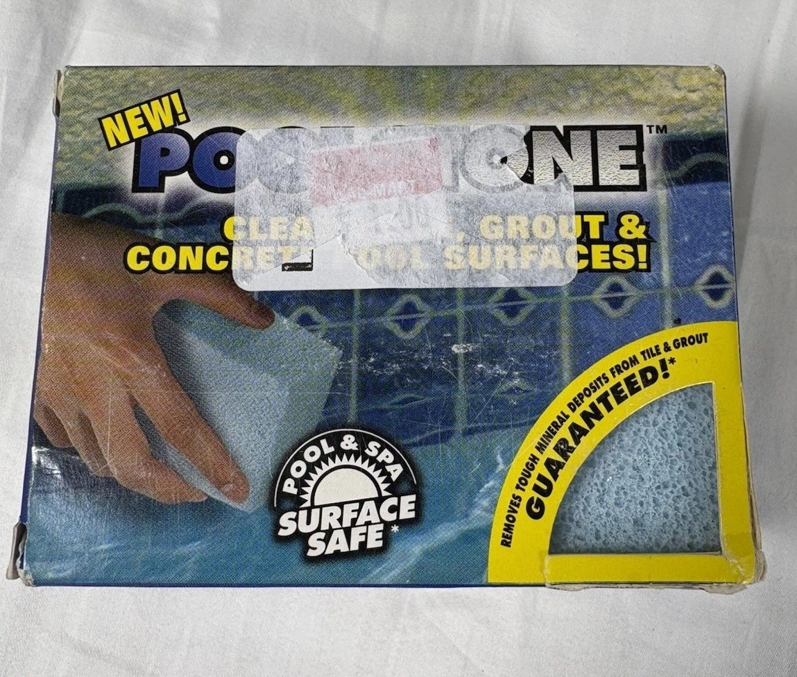 Poolstone Pumice Cleaning Stone Block Tile Grout Rust Mineral Stain Remover