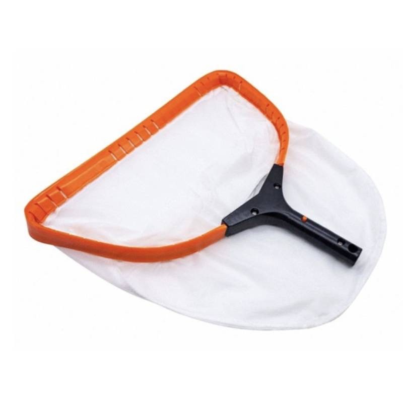 Poolstyle Supreme 18&Prime; Pool Skimmer Debris Leaf Rake w/Fine Mesh Debris Bag