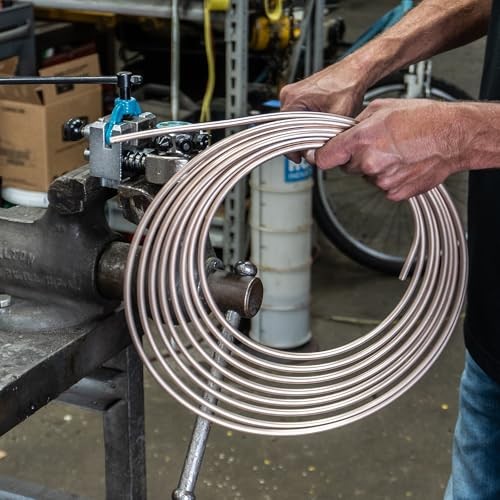 Copper Nickel Brake Line Replacement Kit – 3/16&Prime; x 25 ft – Inverted Pack of 1