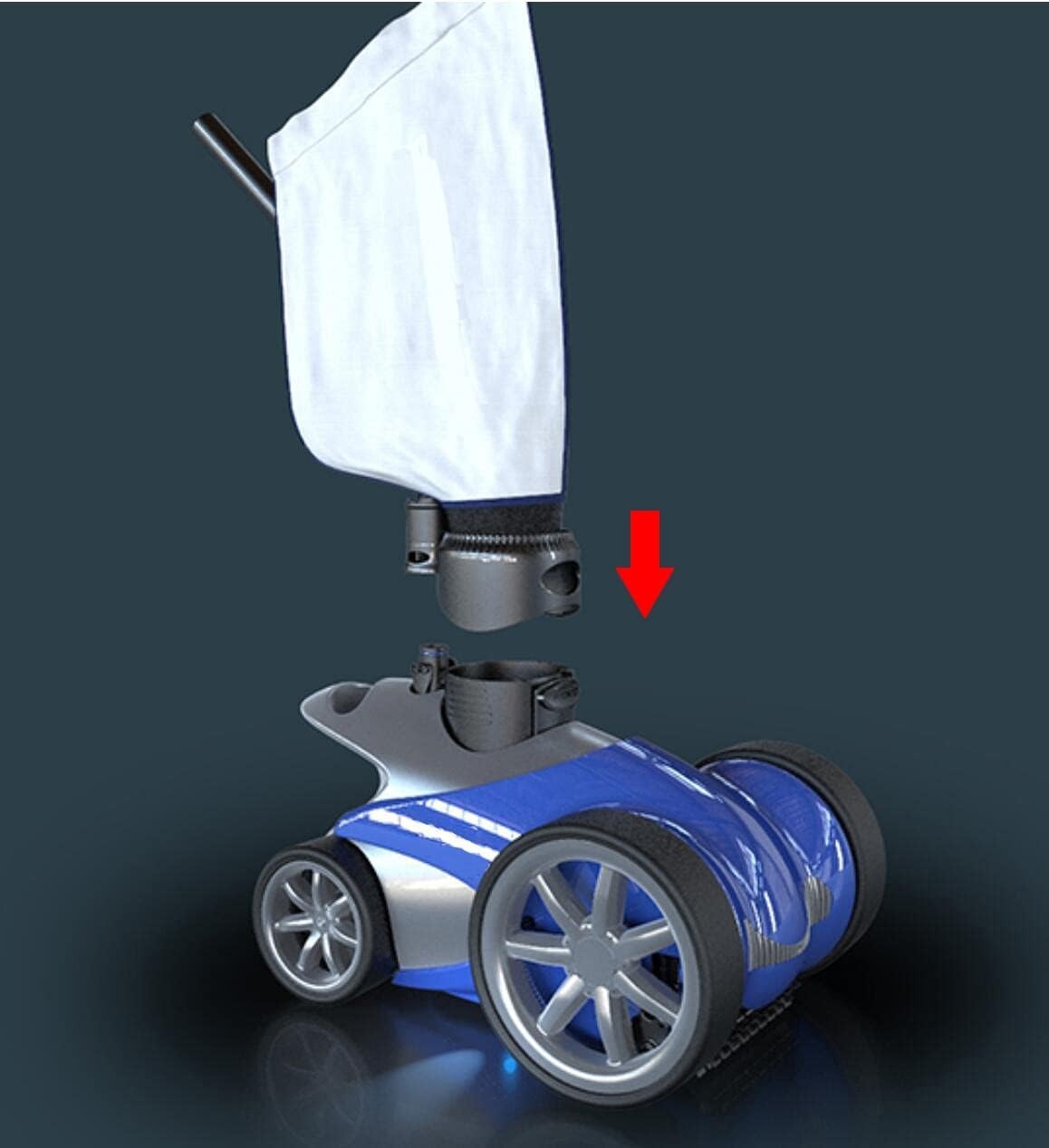 Effortless Cleaning: Hook and Loop Fastener Pool Debris Bags for Pentair Racer