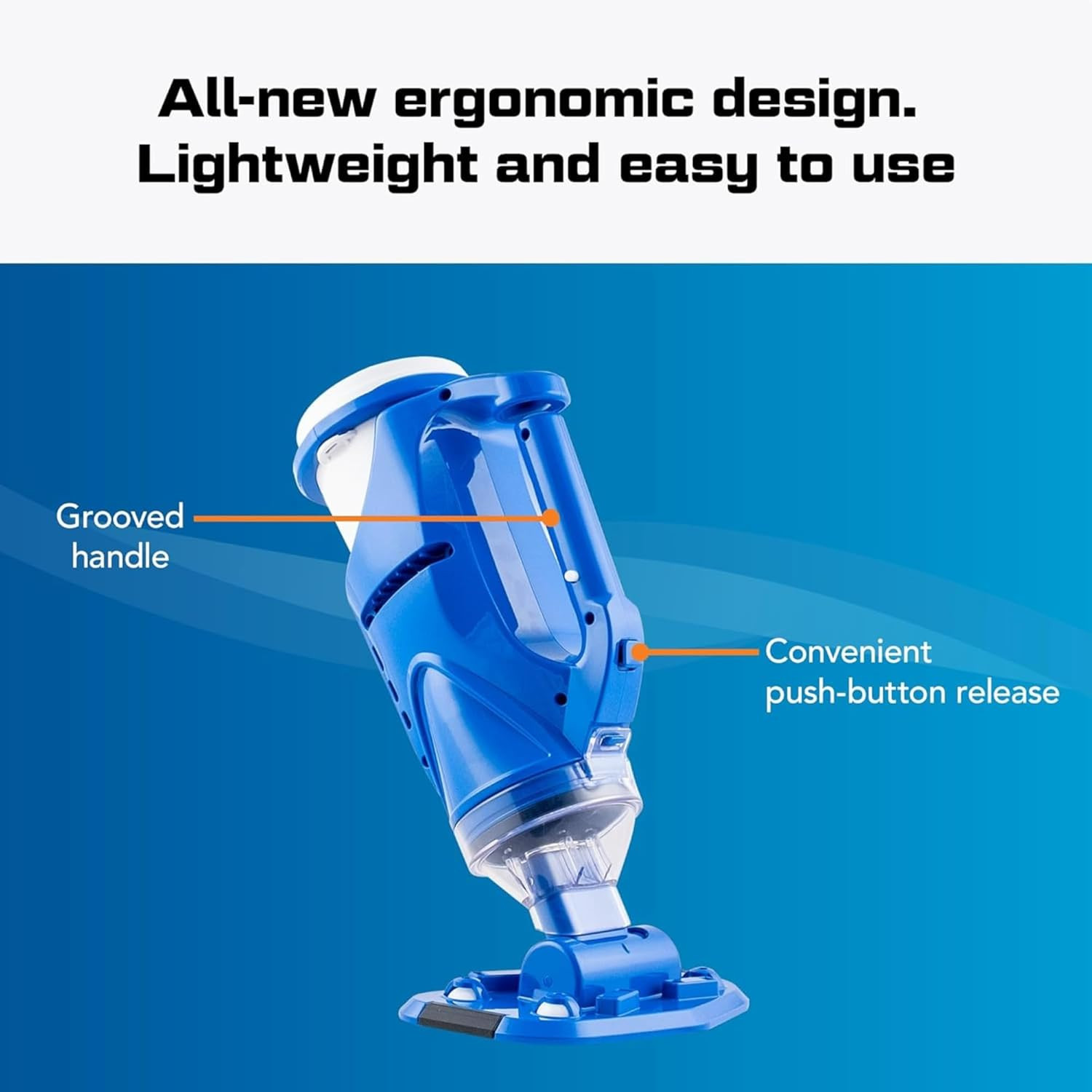 POOL BLASTER Catfish (Gen 2) Cordless Spa & Hot Tub Vacuum, More Power & Capacit