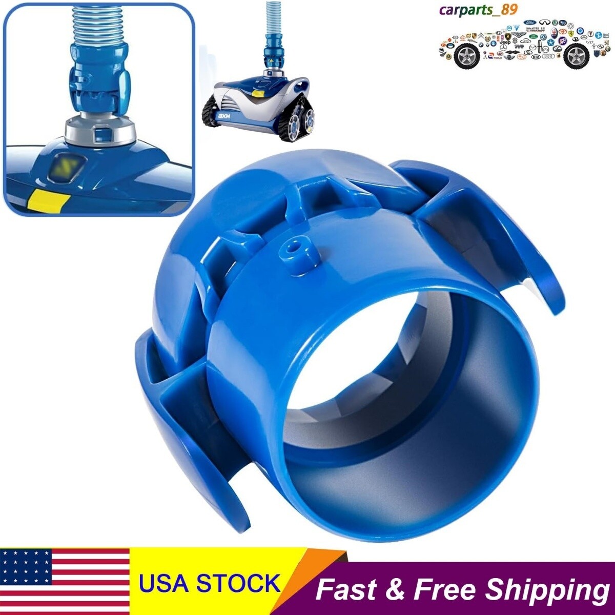 R0526900 for Zodiac Baracuda MX6 MX8 T5 Duo Suction Cleaner Blue Quick Connecto