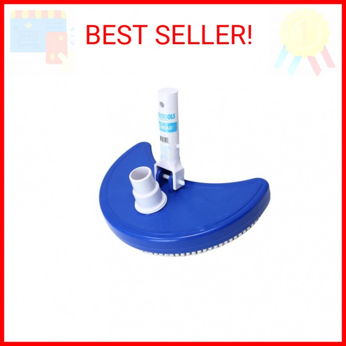 SWIMLINE HYDROTOOLS Manual Pool Vacuum Head Attachment For Inground & Above Grou
