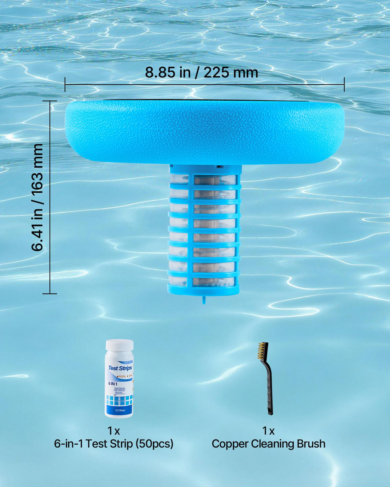 VEVOR Solar Pool Ionizer: Eco-Friendly, Chlorine-Free Pool Purification