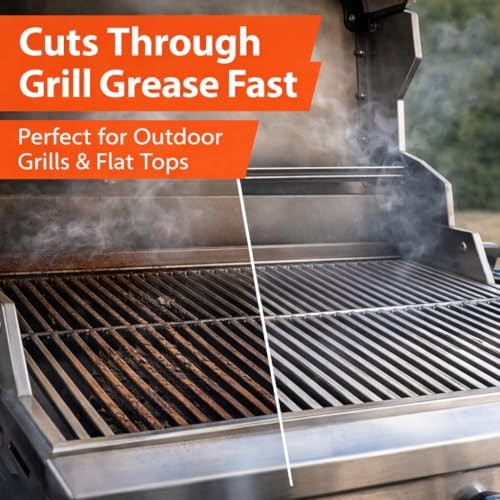 Break-Up Professional Oven & Grill Heavy Duty Grease Remover Pack of 1 Cleaner