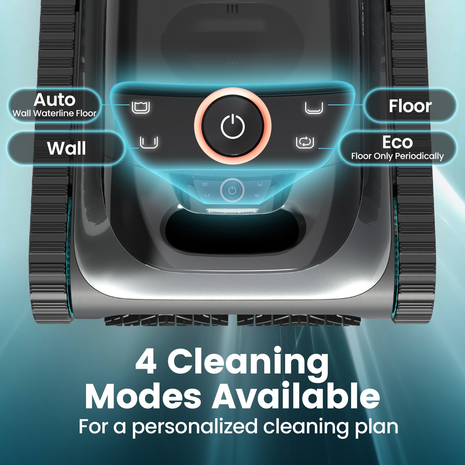 Renewed Aiper Cordless Pool Vacuum Robotic Pool Cleaner Wall Climbing, Scuba S1