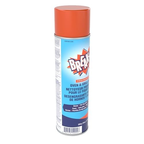 Break-Up Professional Oven & Grill Heavy Duty Grease Remover Pack of 1 Cleaner