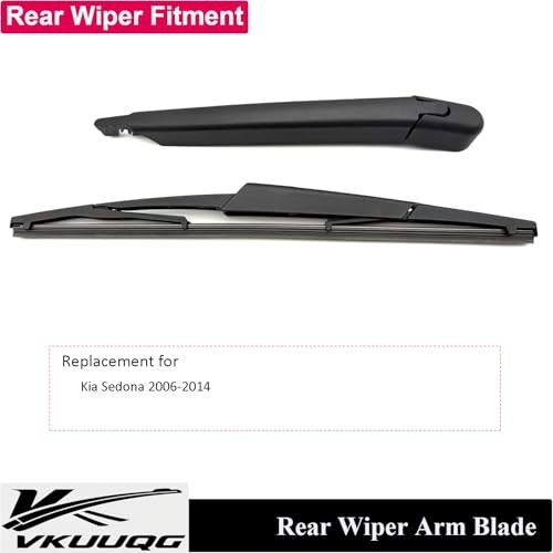 Rear Windshield Wiper Blade Arm Kit Replacement for Kia Sedona 2006-2014 Fits