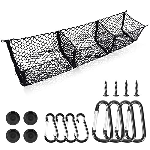 Cargo Net Trunk Bed Organizer for Ford/Dodge/GMC/Chevy 59 inches