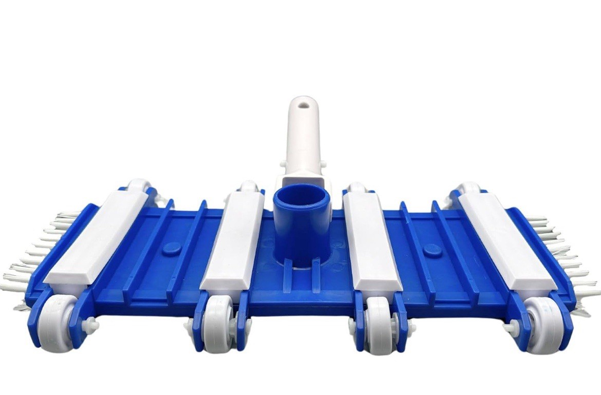Deluxe 15-Inch Pool Vacuum Head with Wheels for Above Ground & Inground Pools