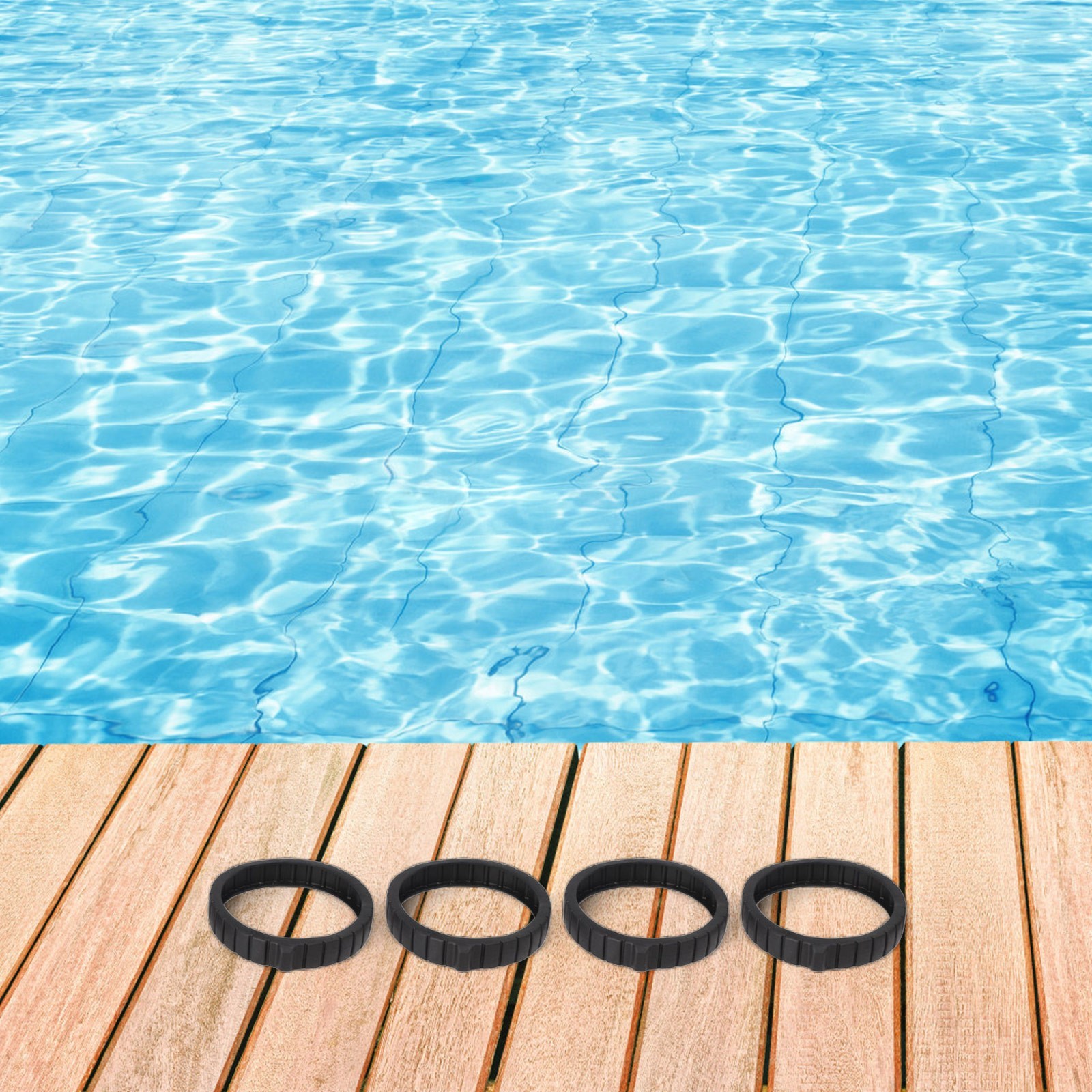 Tire Set for Pentair Lil For Rebel Pool Cleaners Quick and Simple Install