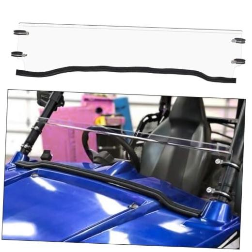 Polaris 2008-2013 RZR 800 Windshield Polycarbonate Clear Half Windshield