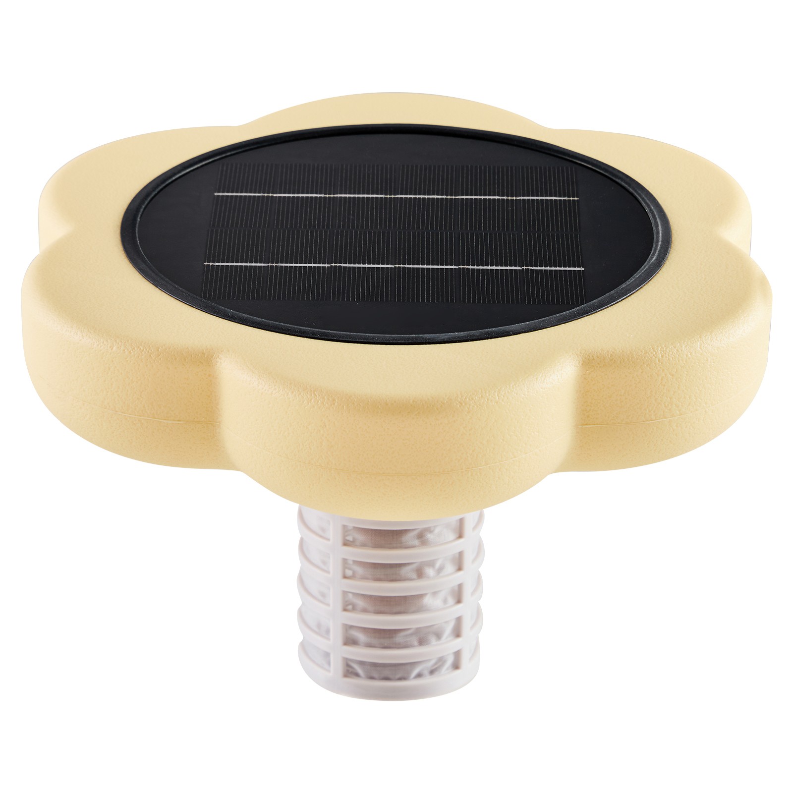 Uimoso Solar Pool Ionizer with Copper Anode for Pools Up to 45000 Gallons,Yellow