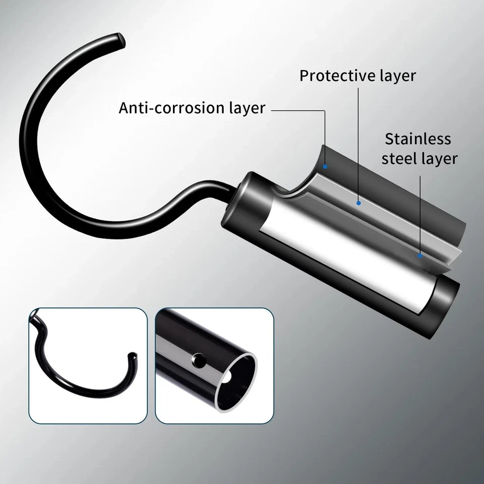 Upgraded Stainless Steel Hook for Robotic Pool Cleaners – Duty Metal Replacem…