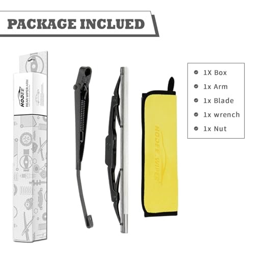 Rear Wiper Arm & Blade Kit,Exact-Fit Replacement for Jeep wrangler 1997